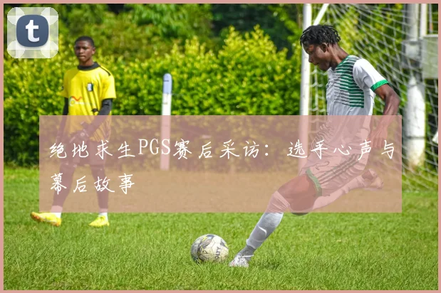绝地求生PGS赛后采访：选手心声与幕后故事