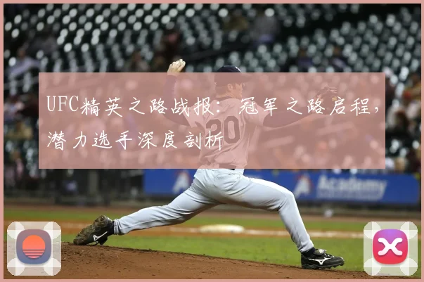 UFC精英之路战报:冠军之路启程,潜力选手深度剖析